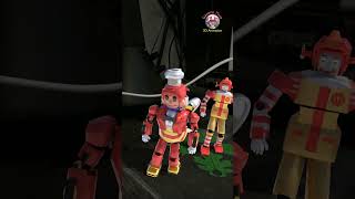 The Robot Transformation of Jollibee and Mcdo 3danimation jollibee mcdonalds [upl. by Eissen]