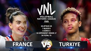 France vs Türkiye  Womens VNL 2024 [upl. by Vicki]