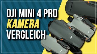 DJI Mini 4 Pro Kamera gegen DJI Mini 3 Pro und DJI Air 3 und DJI Air 2s und DJI Mini 2 SE [upl. by Kissee]