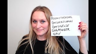 Video 660 Permittering omsorgslønn oppsigelse dagpenger og NAV [upl. by Liane]