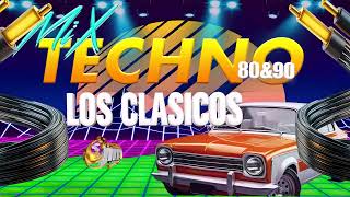 MIX TECHNO DE LOS 80 Y 90 CLÁSICOS DE ORO DJ JIM OFICIAL [upl. by Isoj]