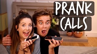 PRANK CALLS WITH MY SISTER [upl. by Eniluqaj]