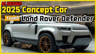 Land Rover Defender Full Change All New Concept Car 2025 AIdesign [upl. by Sesmar321]