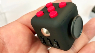 Unee Fidget Cube Toy review and giveaway [upl. by Berner640]