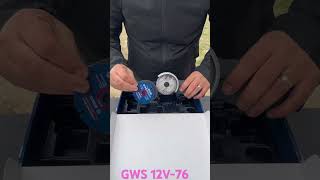 BOSCH GWS 12V76 professionalbosch shortsvideo electric tools powertools professional [upl. by Little]