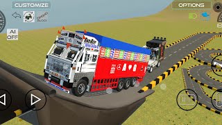 Drive JCB And unloading Thar🔥🔥Indian games 2025🔥part 2🔥tractor gaming jcb truck [upl. by Nabatse46]