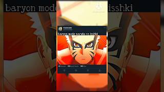 baryon mode naruto vs isshiki anime shorts [upl. by Frayda211]