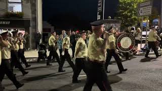 Imperial Guards Belfast  Downshire Guiding Star band parade 2024 clip 2 [upl. by Reel]