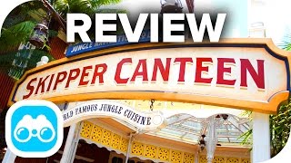 Jungle Cruise Skipper Canteen Restaurant Review at the Magic Kingdom [upl. by Ranitta]