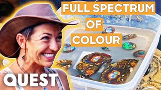 Opal Whisperers Hit A 60000 Jackpot  Outback Opal Hunters [upl. by Norod]