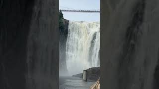 Montmorency Falls quebeccity montmorency shortvideo shorttrending follow [upl. by Krenek]