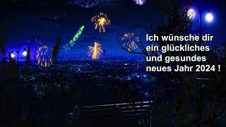 Ich wünsche dir ein frohes neues Jahr 2024  Happy New Year  WhatsApp Grüße Guten Rutsch in 2024 [upl. by Aynuat]