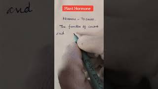 Plant Hormones  types shortfeed hormones class10 auxins biologyneet2024 [upl. by Dowski]