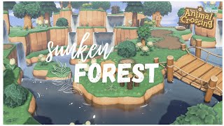 SUNKEN FOREST 🌱  Animal Crossing New Horizons [upl. by Ahnavas]