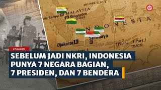 7 Negara ini Pernah Berdiri di Indonesia Sebelum NKRI videognfi [upl. by Ferdie534]