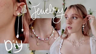 DIY Jewelry  Supplies Haul  Lots Of Cute And Pretty Ideas  Bead And Wire Jewelry [upl. by Ecidnac]