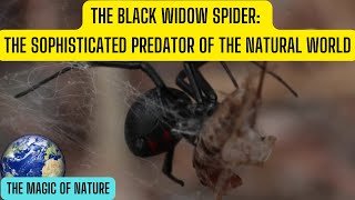 The Black Widow Spider The Sophisticated Predator of the Natural World [upl. by Ydniw31]