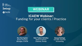 ICAEW Webinar Funding for your clients  Practice [upl. by Everick]