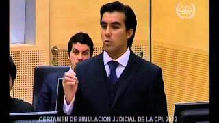 ICC Moot Court Competition 2012  Spanish edition  Part 2 [upl. by Brianne667]