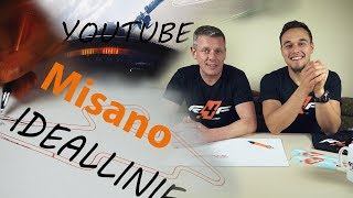 Die IDEALLINIE in MISANO  Matthias Meindl  Racing4Fun Chris [upl. by Arodal]