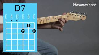 How to Play a D7 Open Chord  Guitar Lessons [upl. by Darrick]