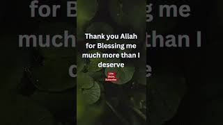 Thanking Allahthankstoallah alhumdulillah quotes allah [upl. by Tiloine138]