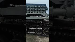 Captured TOS1A Solntsepyok Ukrainian Soldiers Show Seizured Russian Multiple Rocket Launcher [upl. by Joerg]