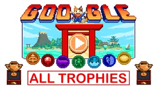 FULL WALKTHROUGH w timestamps Google Doodle Champion Island Games check description [upl. by Ahsiniuq]