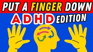 Put A Finger Down If ADHD Edition😫😥💪 Put A Finger Down If Quiz TikTok Pointandprove [upl. by Macguiness]