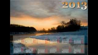 15 Cool Calendar Designs for 2013 [upl. by Hughes854]