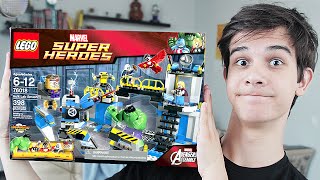 LEGO Hulk Lab Smash 76018  НАБОР НА ОБЗОР [upl. by Korfonta]