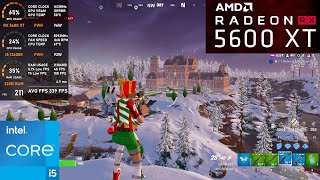 RX 5600 XT  Fortnite Chapter 5 Performance Mode [upl. by Anatola]