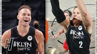 Blake Griffin Makes His NETS DEBUT Scores First Points With a Dunk vs Wizards  March 21 2021 [upl. by Neelcaj]