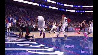 Pascal Siakam Appeared To Purposely Trip Joel Embiid In Game 3 [upl. by Akenal]