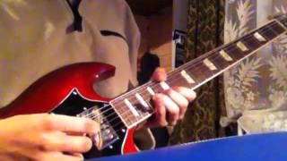 Blue Oyster Cult  Veteran of the psychic wars guitar cover [upl. by Voltz]