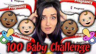 THE 100 BABY CHALLENGE in BitLife [upl. by Raimes3]