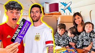 VIAJE a QATAR para ver el ÚLTIMO MUNDIAL de LEO MESSI… increíble [upl. by Nosinned]