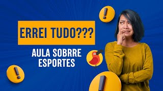 AULA NO CAMBLY SOBRE ESPORTES [upl. by Yeltnerb]