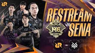 RESTREAM M6 KNOCKOUT STAGE  OPEN MABAR amp OME TV WITH RRQ SENA [upl. by Rebmit]