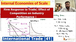 Internal Economies of Scale  Firm Responses to Trade  Trade affecting Industry Performance  41 [upl. by Sal341]