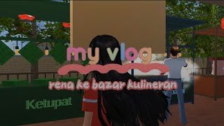 MY VLOG 1  DRAMA SAKURA SCHOOL SIMULATOR  RENACHANNEL [upl. by Gayn]