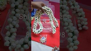 Artificial Jasmine flower for hair jasmines artificialjasmine diy shijus artificialjasmine [upl. by Roda840]