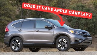 Does the 20122014 Honda CRV have Apple CarPlay or Android Auto [upl. by Rianna302]