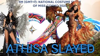 MISS COSMO NATIONAL COSTUME COMPETITION LIVE REACTION VIDEO [upl. by Iloj572]