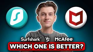 Surfshark vs McAfee Which VPN is Better [upl. by Alger809]