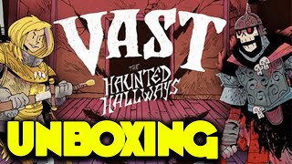 Vast The Haunted Hallways  Shelfside Unboxing [upl. by Raven]