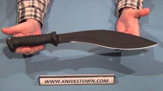 Black KABAR Kukri Machete Model 1249 [upl. by Lattimer]