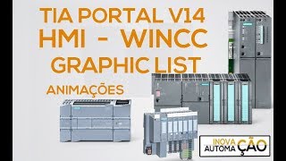 Graphic List IHM HMI Wincc Scada PLC  CLP Siemens Tia Portal [upl. by Rosenbaum]