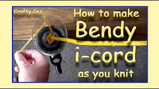 How I make Bendy i cord for my projects is SO much fun  Prym icord maker hack [upl. by Adnical]