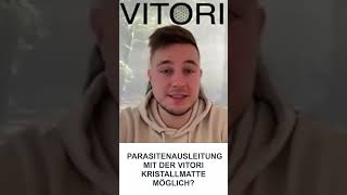 Parasitenausleitung mit der Vitori Kristallmatte 🪳 [upl. by Alleen]